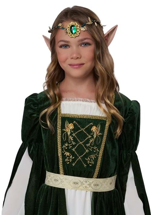 Elven Renaissance Princess Girls Costume