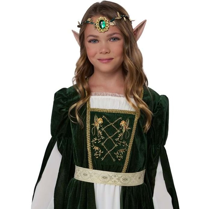 Elven Renaissance Princess Girls Costume
