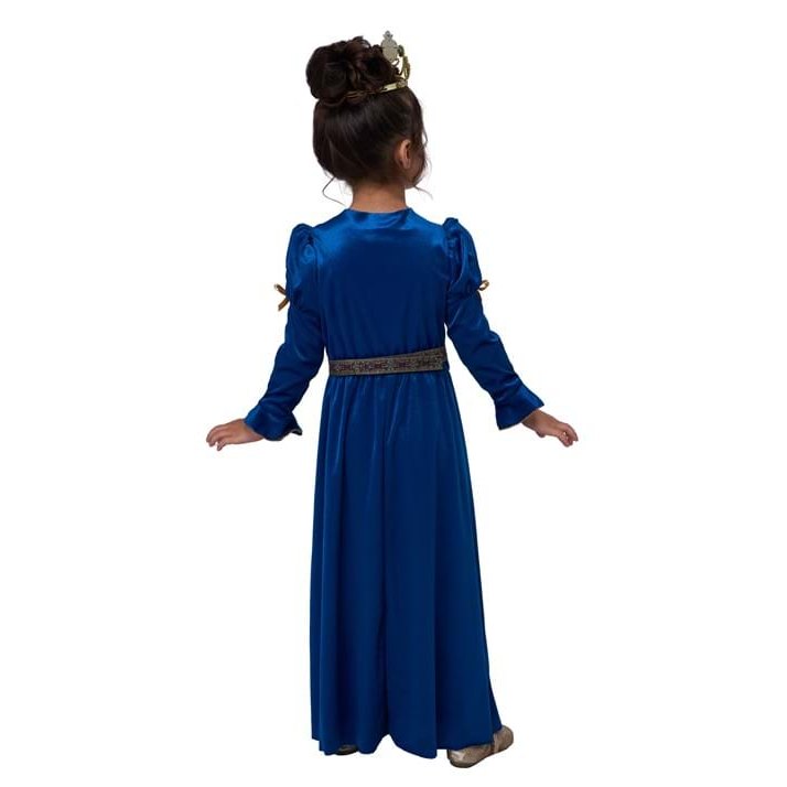 Royal Blue Renaissance Princess Girls Costume