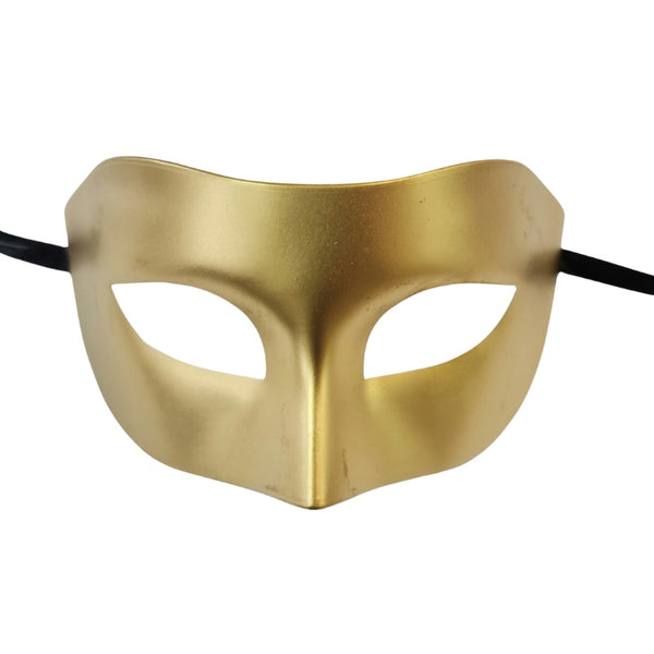 Exquisite gold masquerade mask with intricate detailing and elegant design