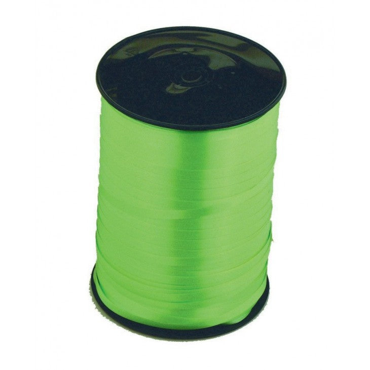 Citrus Green Curling Balloon Ribbon
