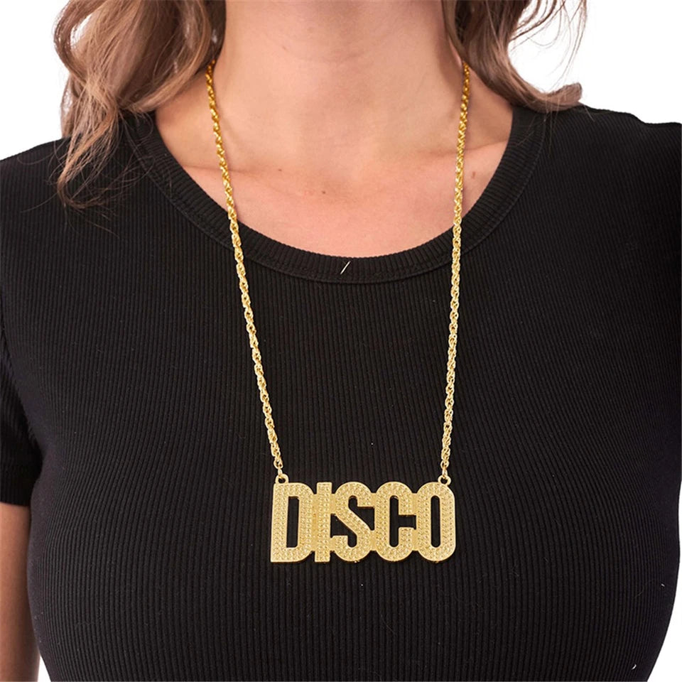 Disco Bling Necklace