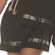 Black Toga Women's Costume