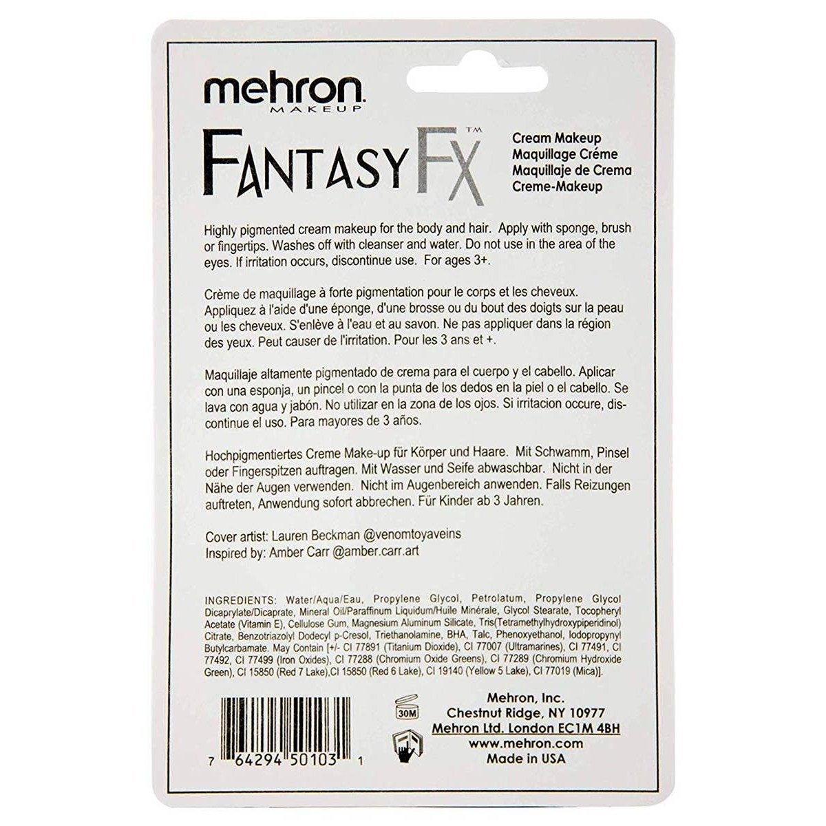 Fantasy FX Make-up Red 30ml Carded