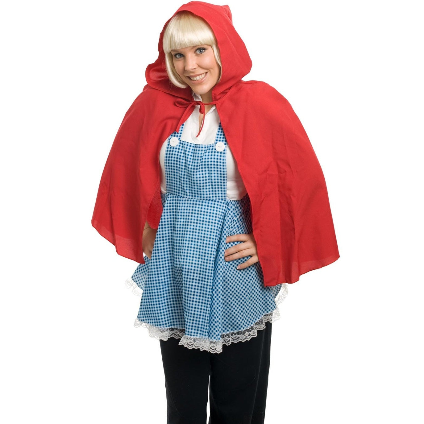 Hooded Cape, Red