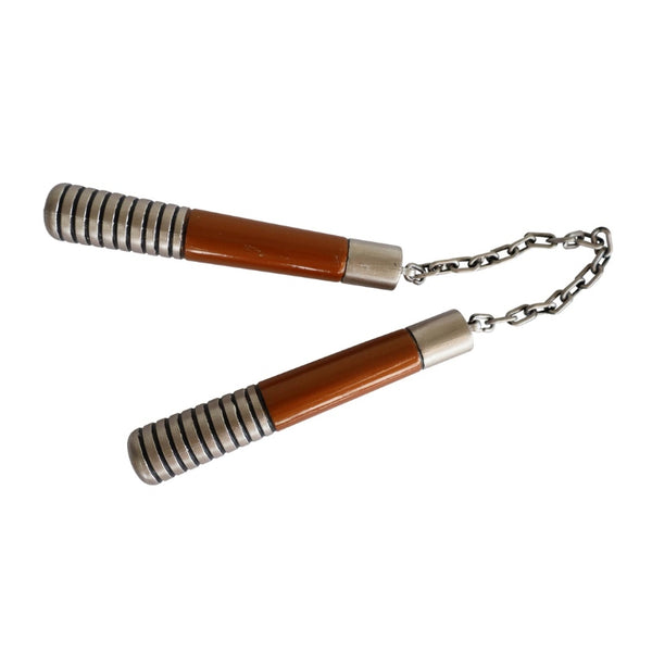 65cm Japanese-inspired nunchucks with traditional design and craftsmanship for martial arts practice