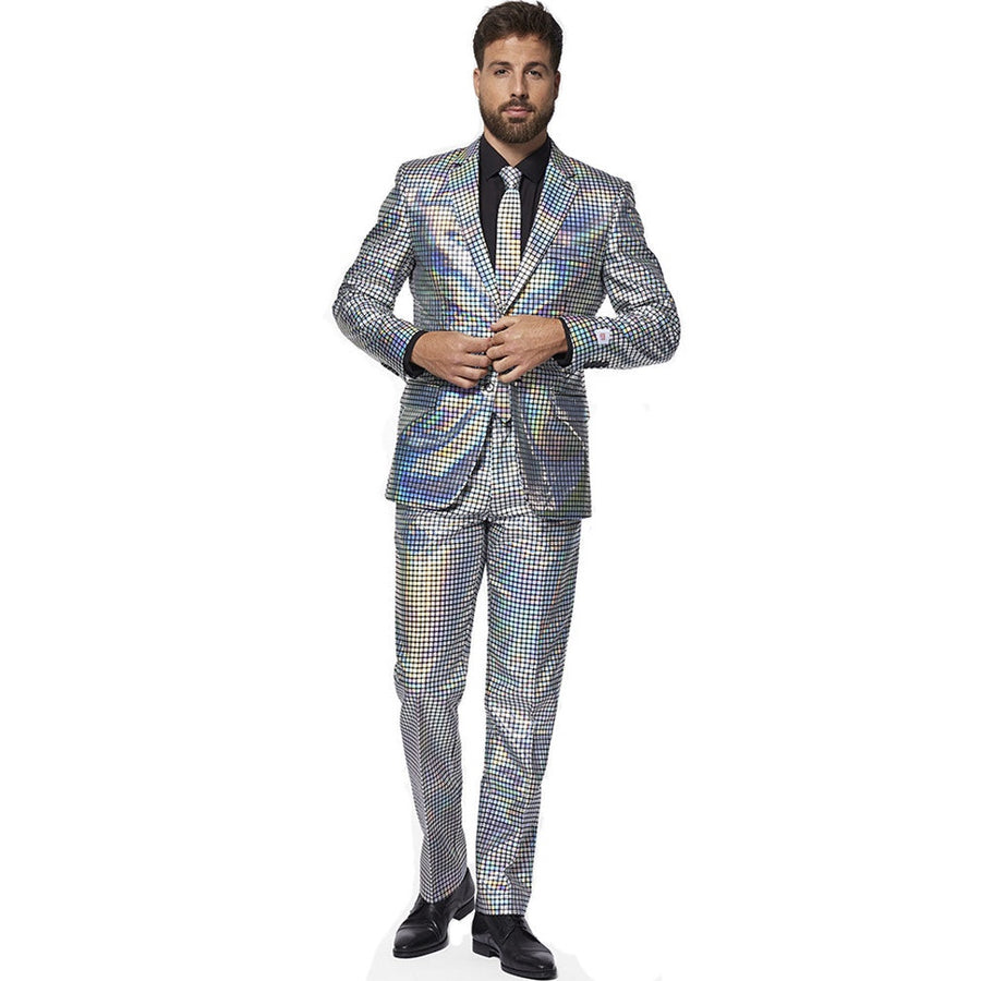 Dazzling Disco Baller Man Costume for 70s Dance Parties and Events