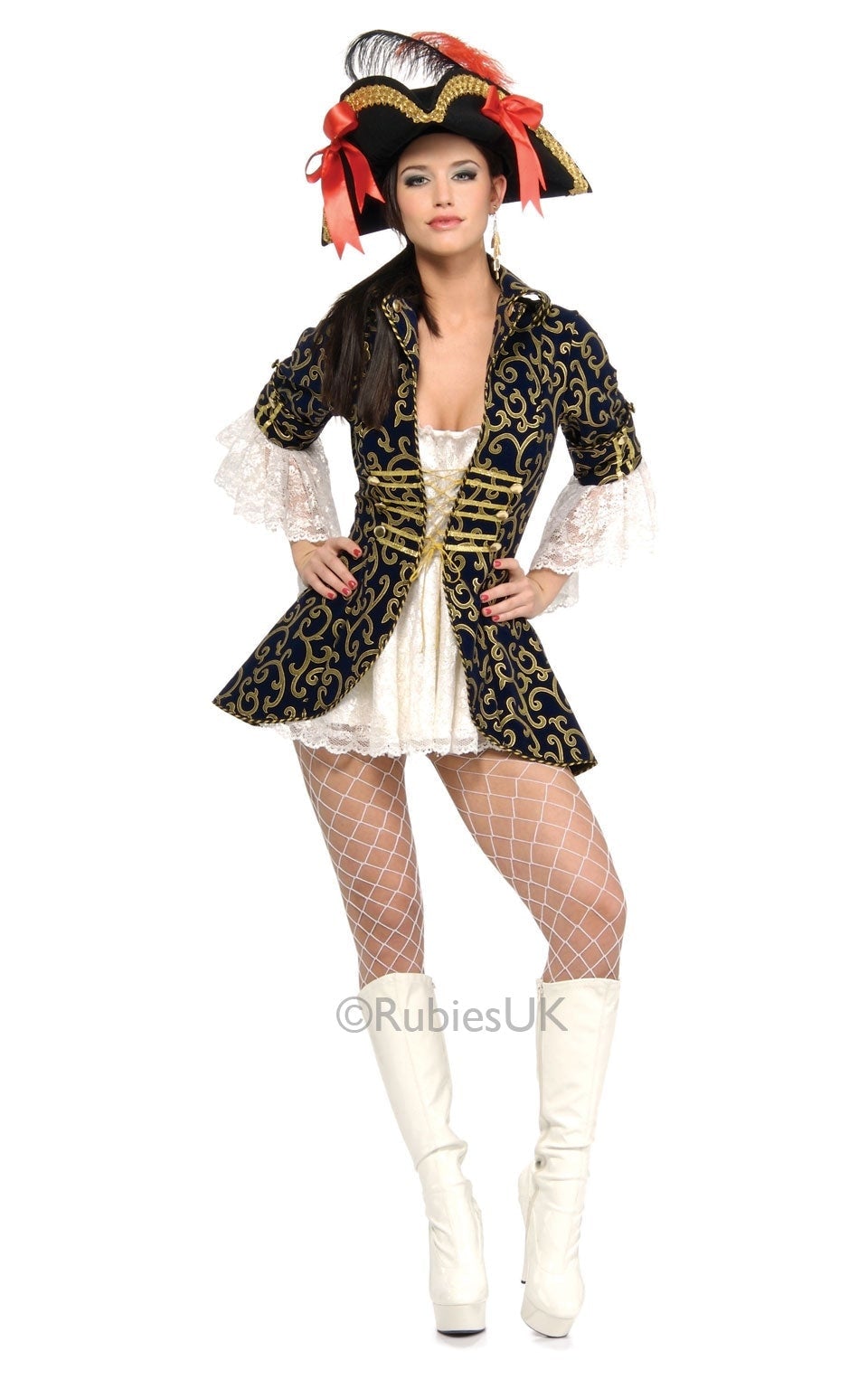 Pirate Queen Secret Wishes Costume Size Xs