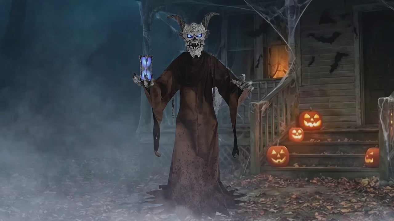 7 Ft. 9" Animated Light-Up The Time Demon