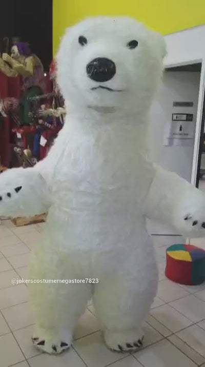 Inflatable Polar Bear Mascot