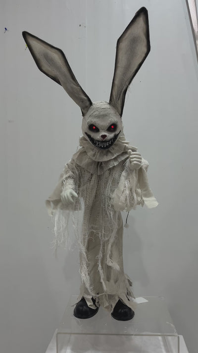 Animated Standing Horror Animal 83cm - Rabbit