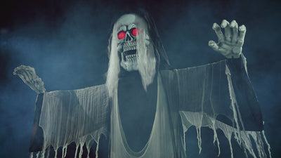 12 Ft Standing Body Turning Grim Reaper