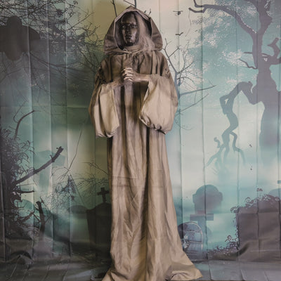 Animated Standing Demonic Statue 1.6m - Dark Demonic