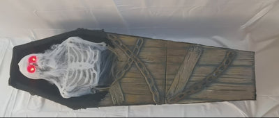 Animated Pop Up Skeleton In Tombstone 1.5m