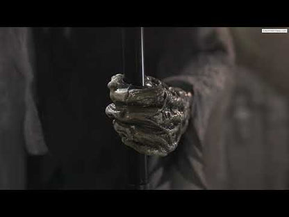 6 Ft. 7" Skeleton Stirring Cauldron Animated Prop