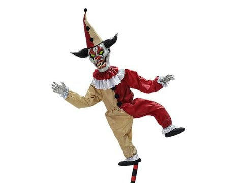 Sideshow Balancing Clown Animated Prop 8ft