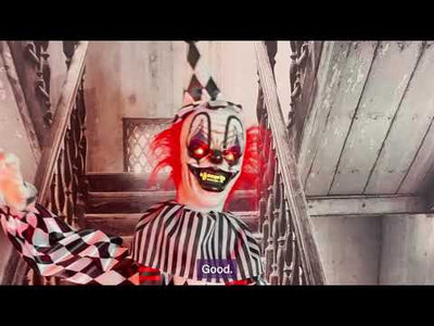 Animatronic Clown on Stage