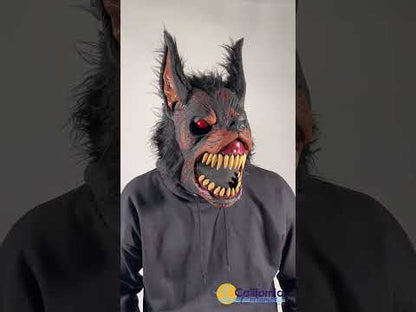 Hell Hound Ani-Motion Adult Costume Mask