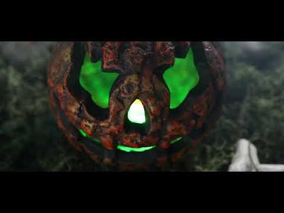 Animated Light-Up Jack-O-Lantern