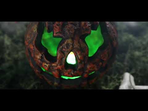 Animated Light-Up Jack-O-Lantern