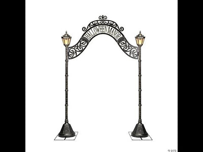 97" Halloween Manor Archway