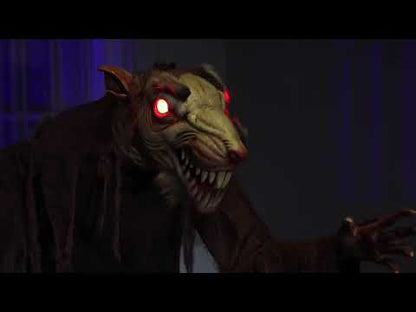 60" Mangey Rat Animated Prop