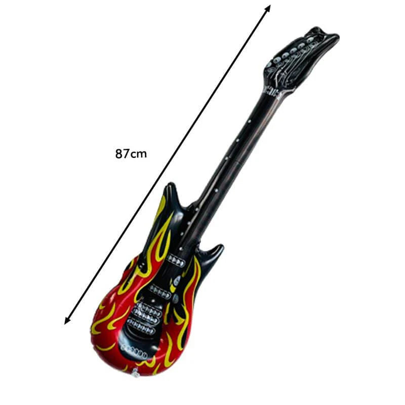 PVC Flame Inflatable Guitar
