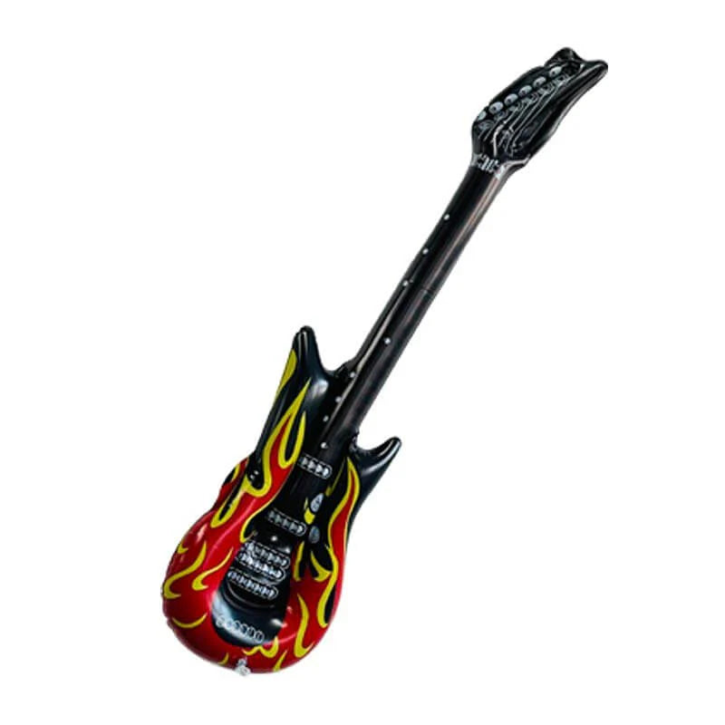 PVC Flame Inflatable Guitar
