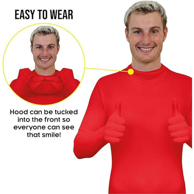 Red Morphsuit Adult Costume