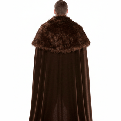Renaissance Cape Brown - Back View