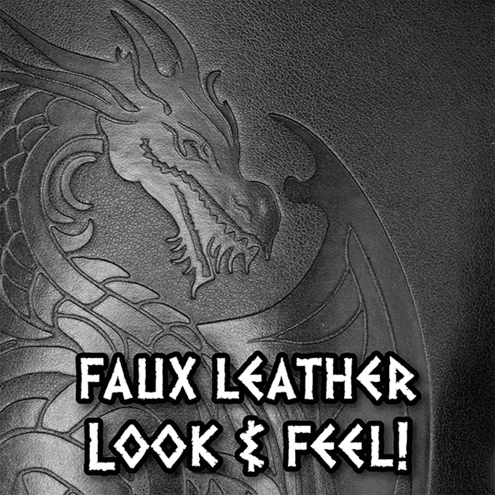 Dragon Warrior Double Shoulder Pauldrons, Black