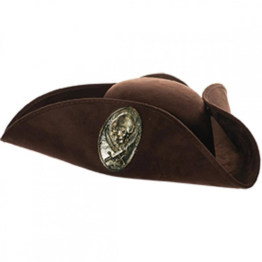 Pirate Emblem Tri-Corner Hat