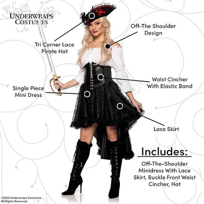 Pirate Wench Women's Costume