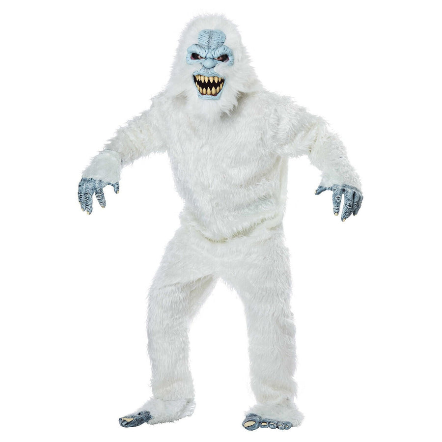 Snow Beast Abominable Snowman Adult Costume.