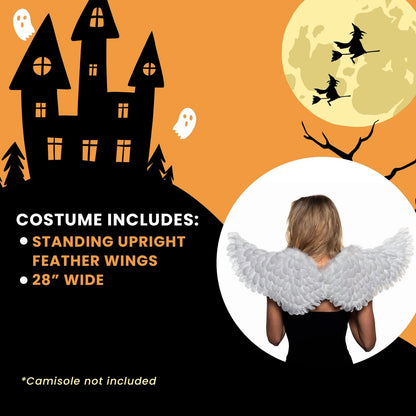 White Angel Feather Wings, Adult