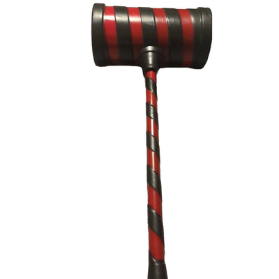 Harley Quinn Large Black and Red Mallet