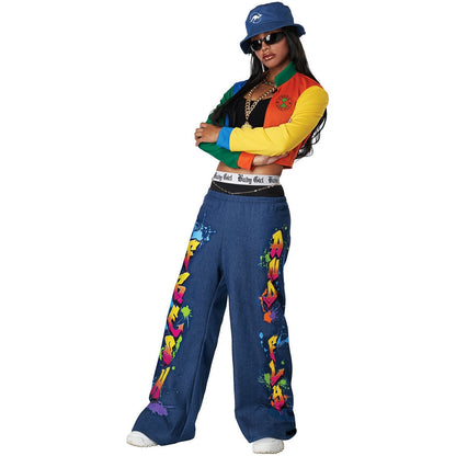 Colorful and fun 90's Baby Girl / Adult product showcasing bright, nostalgic designs and playful patterns