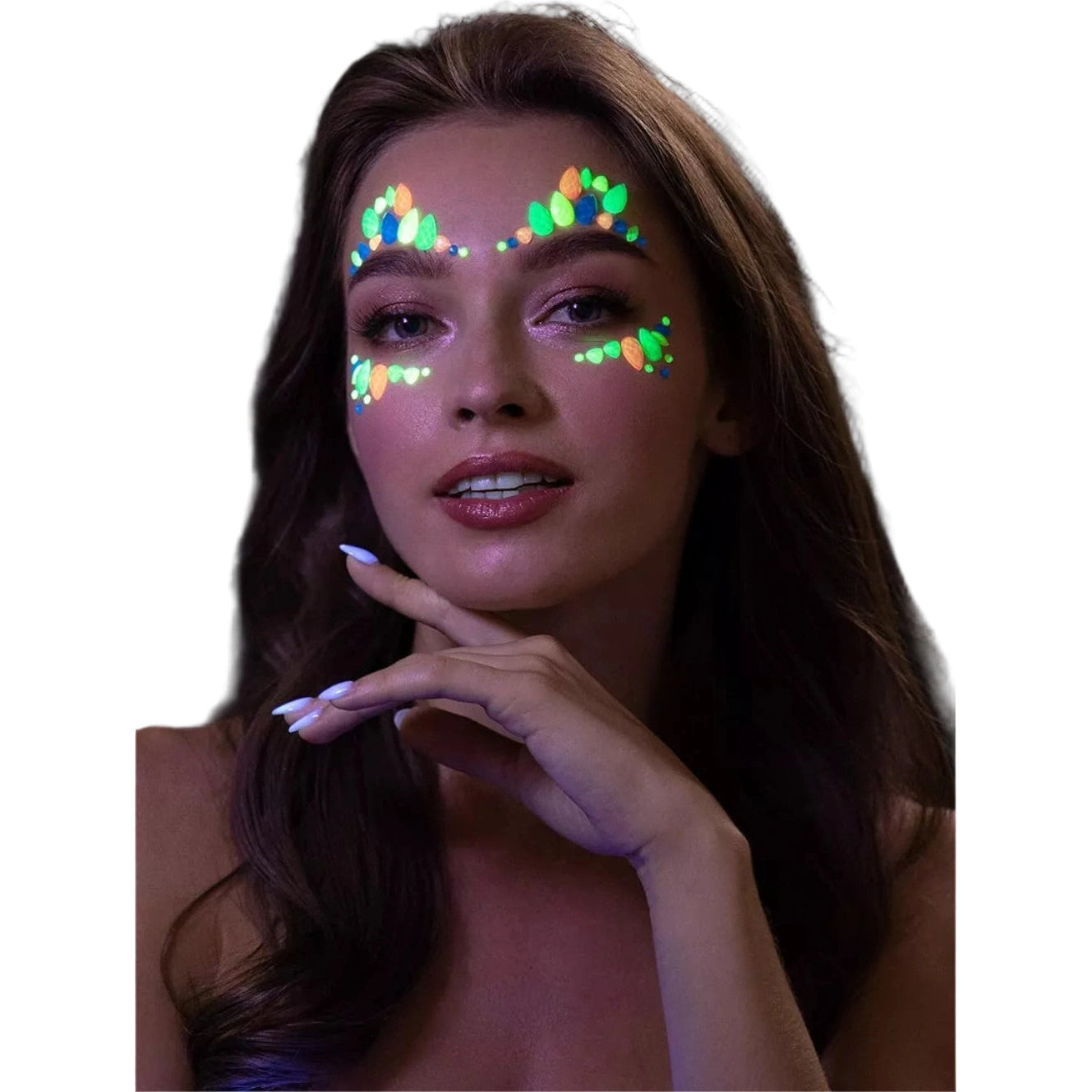 Moon Glow Face Jewels, Glow Girl