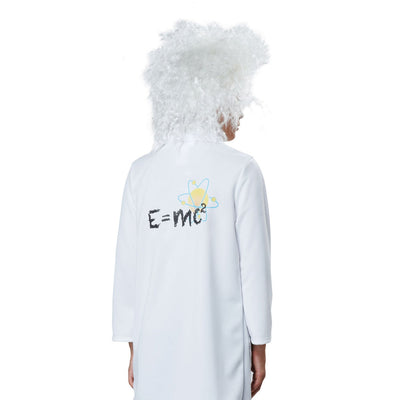  Einstein-inspired World Famous Physicist Child Costume with mustache and wig