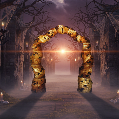 Light Up Twisted Souls Archway 2.1m