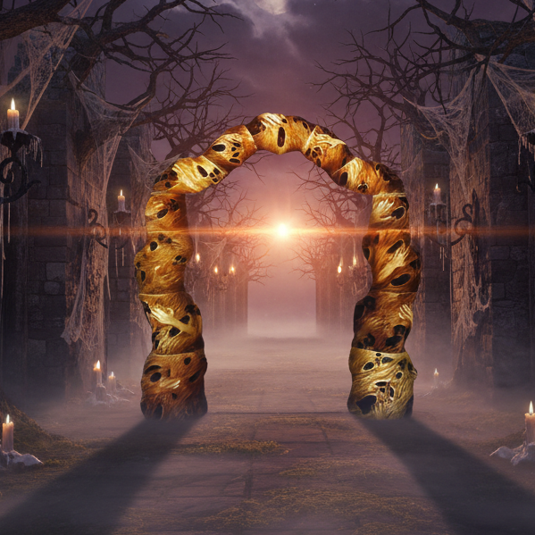 Light Up Twisted Souls Archway 2.1m