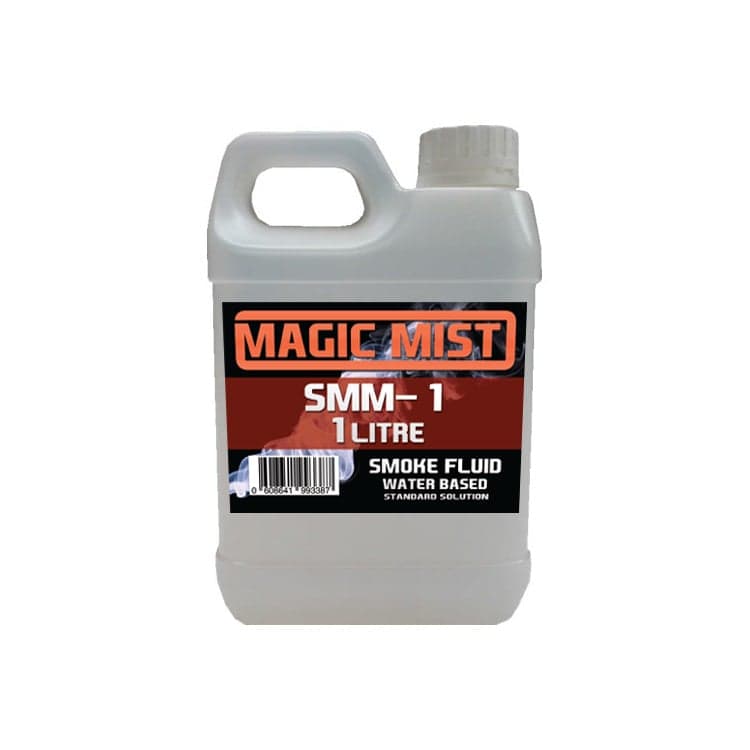 1 litre bottle of Magic Mist Smoke Machine Liquid Fluid for creating dramatic special effects
