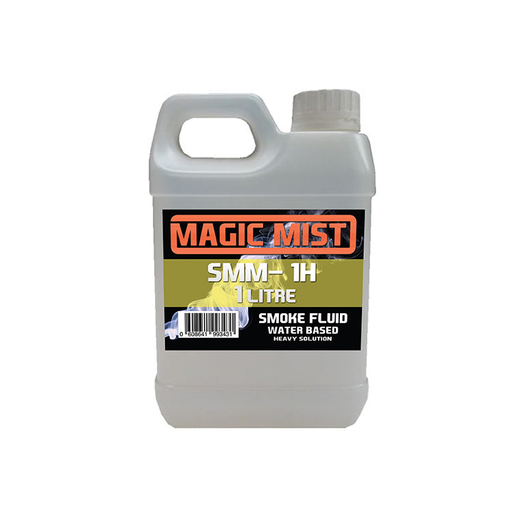 1 litre of heavy Magic Mist Smoke Machine Liquid Fluid for creating atmospheric effects