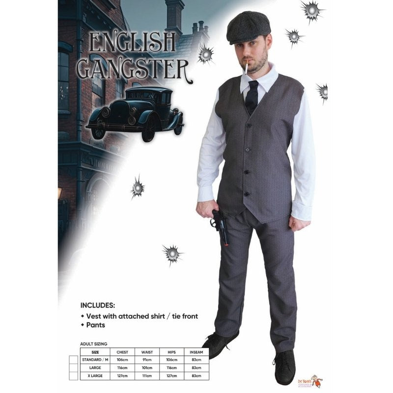 Tommy English Gangster Costume