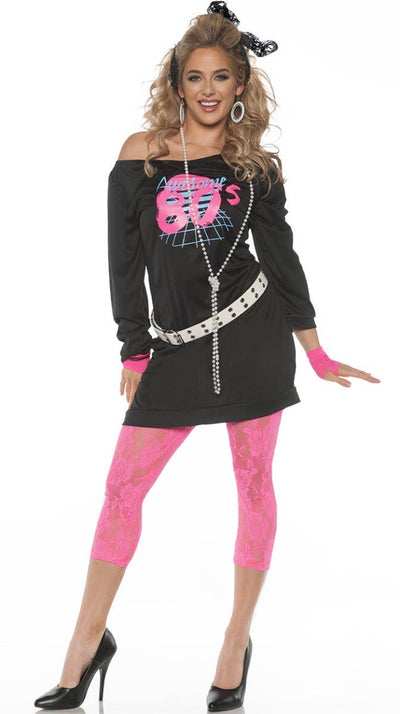 Awesome 80'S Women's Costume