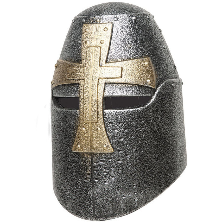 Gold Cross Crusader Helmet
