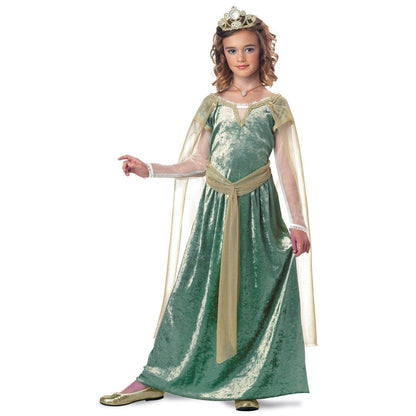 Queen Guinevere Story Book Girls Costume