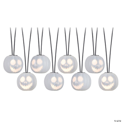 98" Jack Skellington EmoteGlow White Light String Musical Decoration.