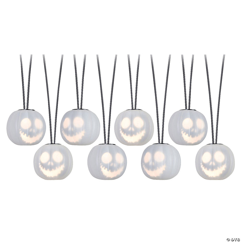 98" Jack Skellington EmoteGlow White Light String Musical Decoration.