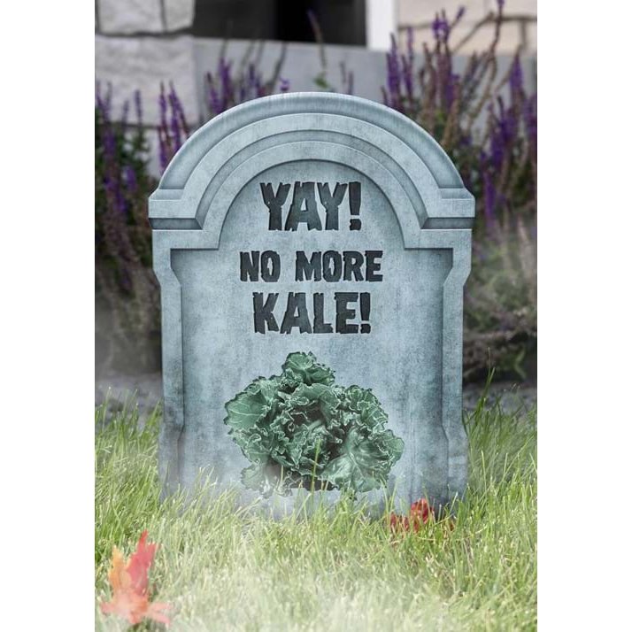 Yay! No More Kale! Tombstone
